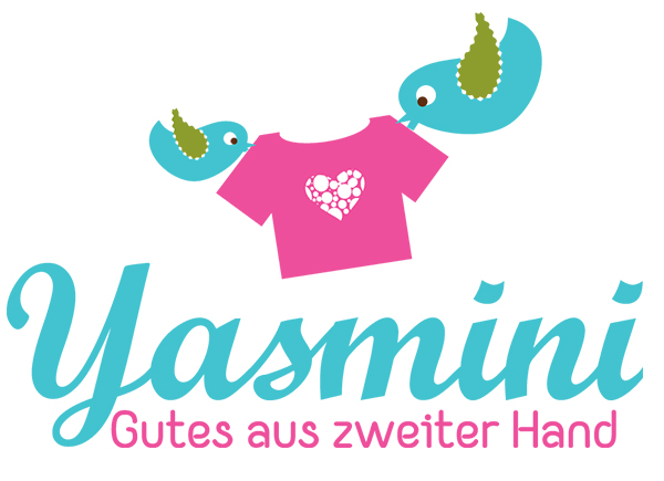 Das Logo des Secondhand-Ladens Yasmini - Gutes aus zweiter Hand